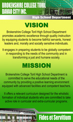 vision mission brokenshire college